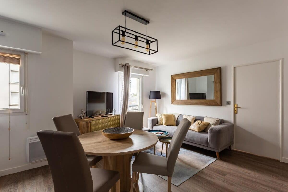 Le Saint Helier -Appartement Cosy Et Calme Parking Ренн Екстер'єр фото