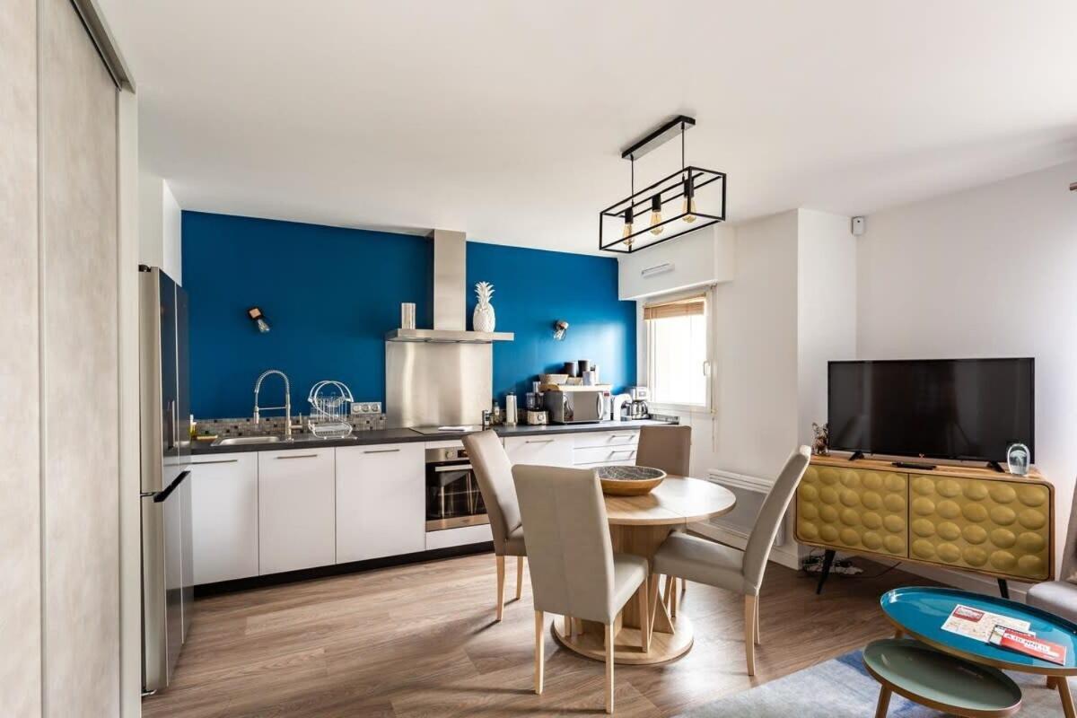 Le Saint Helier -Appartement Cosy Et Calme Parking Ренн Екстер'єр фото